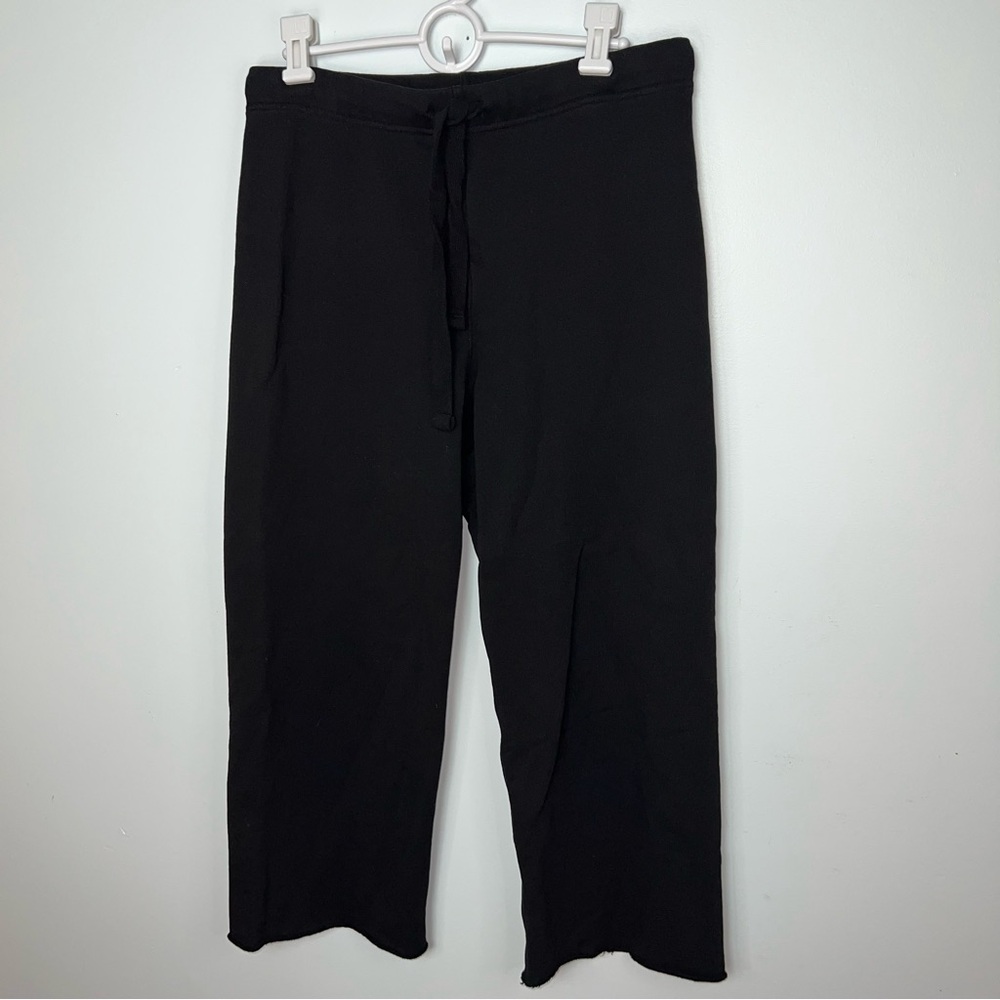 Frank & Eileen Black Catherine Drawstring Lounge Pants Size Small NWOT
